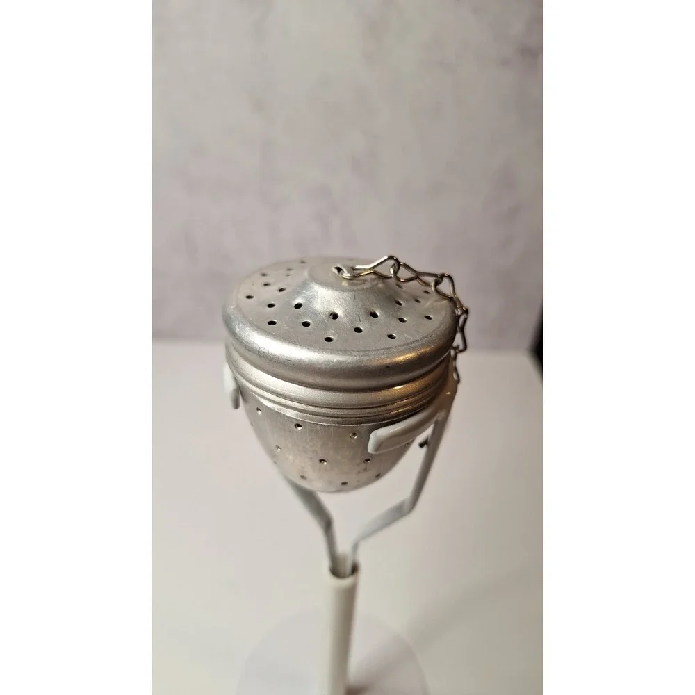 Aluminum Vintage Tea Infuser withChain